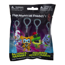 Five Nights at Freddy's Security Breach Backpack Hangers S1 Collectors Box 5-Pack UCCD-24946