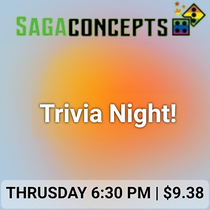 03/28/2024 Thu Trivia Night! at 6:30 pm