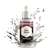 The Army Painter Warpaints Fanatic High Covering Acrylic Paint 18ml WP3012 Matt White
