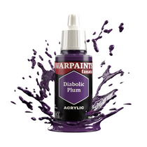 The Army Painter Warpaints Fanatic High Covering Acrylic Paint 18ml WP3133 Diabolic Plum