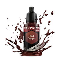 The Army Painter Warpaints Fanatic Metallic High Covering Acrylic Paint 18ml WP3182 Red Copper
