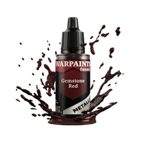 The Army Painter Warpaints Fanatic Metallic High Covering Acrylic Paint 18ml TAP WP3198 - Gemstone Red