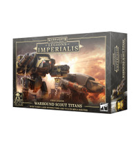 Games Workshop Legions Imperialis Warhound Scout Titans with Turbo Laster Destructors and Vulcan Mega-Boulters Plastic Box 03-24