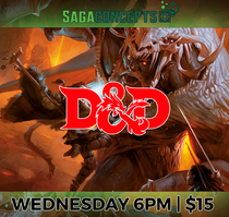 05/15/2024 Wed Dungeons & Dragons - Tier 2 Store Campaign - Stephen DM at 6 pm