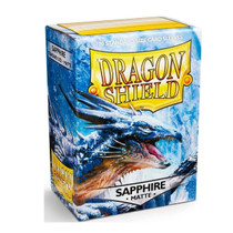 Dragon Shield Sleeves Standard Matte Sapphire 100 Ct 10 Packs ATM11028K1