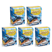 Dragon Shield Sleeves Standard Matte Sapphire 100 Ct 5 Packs ATM11028K2