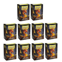 Dragon Shield Sleeves Standard Dual Matte Lightning Ailia 100 Ct 10 Packs ATMDSH15047K1