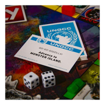 The OP Usaopoly Monopoly Godzilla Board Game Official Licensed Monster Movie Edition USA-MN133-710
