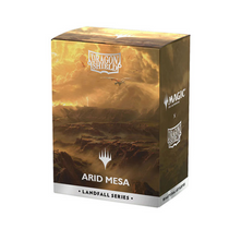 Dragon Shield Sleeves Standard Dual- Matte 'MTG Landfall Series- Arid Mesa' Art (100 Ct.) ATMDSH16502