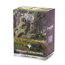 Dragon Shield Sleeves Standard Dual- Matte 'MTG Landfall Series- Verdant Catacombs' Art (100 Ct.) ATMDSH16504