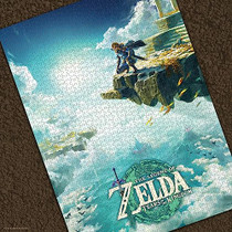 The OP USAopoly Zelda Tears Of The Kingdom Puzzle 1000 Strategy Board Game PZ005-838