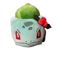Pokemon 8" Holiday Plush PKW4028-Bulbasaur