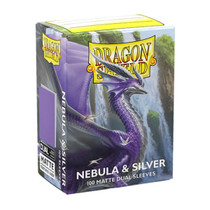 Dragon Shield Sleeves Matte Dual Nebula And Silver (100Ct) ATMDSH15075