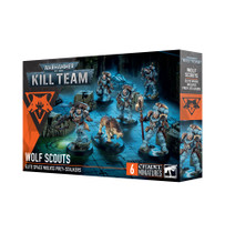 Games Workshop Warhammer 40K Kill Team Wolf Scouts Elite-Space-Wolves Prey Stalkers Plastic Box 102-11