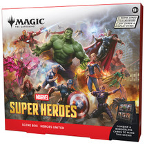 Magic The Gathering Universes Beyond Marvel Super Heroes Heroes United Scene Box