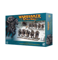 Games Workshop Warhammer The Old World Warriors of Chaos Chaos Marauder Horsemen Plastic Box 08-14
