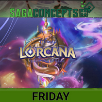 03/27/2026 Fri Lorcana TCG League Play! at 7 pm - 16 seats Tournament