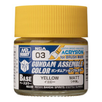 Gundam Assemble Color Base Matte Yellow BNHGAGNZNGA03