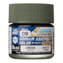 Gundam Assemble Color Base Matte Green BNHGAGNZNGA09
