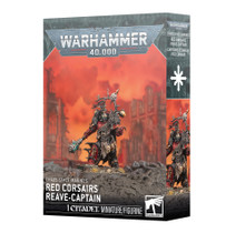 Games Workshop Warhammer 40K Chaos Space Marine Red Corsairs Reave-Captain Plastic Box 43-111