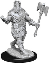 Wizkids Dungeons And Dragons Human Barbarian Nolzur's Marvelous Unpainted S W14 Human Barbarian Male Miniature D&D WZK90224