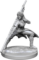 Wizkids Dungeons And Dragons Human Monk Nolzur's Marvelous Unpainted S W14 Female Miniature D&D WZK90225
