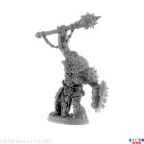Dungeons and Dragons Reaper Bones USA Bhonk Bugbear Chieftain Miniatures D&D 30005