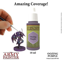 The Army Painter Warpaint Oozing Purple Non Toxic Acrylic Paints 18ml WP1445