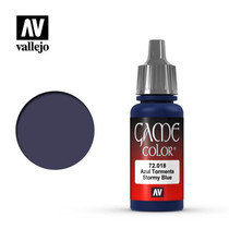 Vallejo Game Color Stormy Blue Acrylic Non Toxic Paint 17ml VLJ-72018