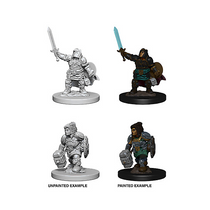 Dungeons and Dragons Wizkids Dwarf Paladin Nolzurs Marvelous Unpainted s Wave 3 Dwarf Female Aasimar Paladin Miniature D&D WZK72631