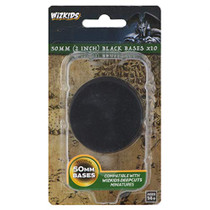 WizkidsDungeons And Dragons D&D Bases Deep Cuts Black 50mm Round 10 Ct WZK73595