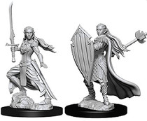 Dungeons and Dragons Wizkids Elf Paladin Nolzurs Marvelous Unpainted s Wave 9 Elf Female Paladin Miniature D&D WZK73706