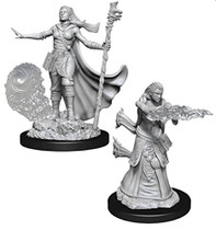 Wizkids Dungeons And Dragons Human Wizard Nolzurs Marvelous Upainted s Wave 11 Female Human Wizard Miniature D&D WZK90012