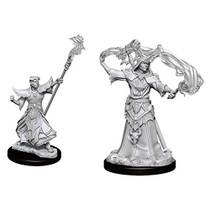 Dungeons and Dragons Wizkids Human	 SorcererWizKids Pathfinder Deep Cuts Unpainted s Wave 11 Male Human Sorcerer Miniature D&D WZK90052