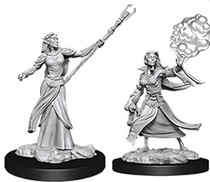 Wizkids Dungeons And Dragons Elf Sorcerer wizkids Games Unpainted Miniature D&D WZK90054