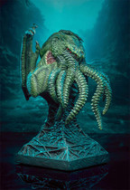 CTHULHU LEGENDS IN 3D 1/2 SCALE BUST O/A JAN202458