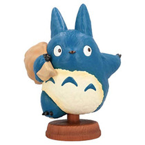 Studio Ghibli via Bluefin Benelic Found You Medium Blue Totoro Statue - My Neighbor Totoro - Official Studio Ghibli Merchandise BNL31506