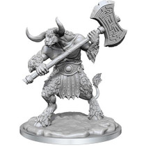 Wizkids Dungeons And Dragons D&D Frameworks Minotaur Miniature Unpainted Unassembled Customizable Miniature WZK75056