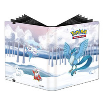 Ultra PRO - Pokemon Gallery Series Frosted Forest 9-Pocket PRO Binder - Store and Protect up to 360 Standard Size Cards In Side Loading Pockets, Perfect for Collectible Trading Cards and Gaming Cards
