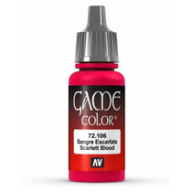Vallejo Game Color Scarlett Blood Acrylic Non Toxic Paints 17ml VAL-72106