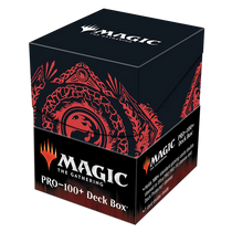 Ultra Pro Deck Box Magic the Gathering Mana 7 Mountain hold upto 100 standard size cards double-sleeved ULPDBM19240