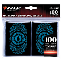 Ultra Pro Sleeves Magic the Gathering Mana 7 Island 100 standard size Deck Protector ULPDPRM19244