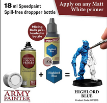 The Army Painter Speedpaint Highlord Blue Non Toxic Paints 18ml WP2015