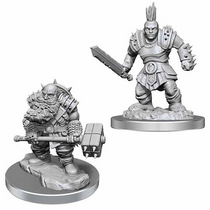 Wizkids Dungeons & Dragons Nolzur`s Marvelous Unpainted Miniatures W18 Duergar Fighters WZK90421