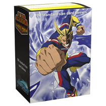 Dragon Shield My Hero Academia All Might Textured Back Art Sleeves Standard Size 100ct AT-M16035