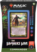 MTG Magic The Gathering CCG The Brothers War Commander Deck Carton Mishras Burnished Banner Single Pack MTG-CCG-BW-CD-Carton-MishrasBurnishedBanner