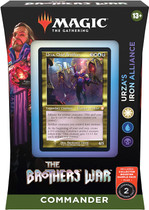 Magic the Gathering CCG: The Brothers War Commander Deck Carton - Urzas Iron Alliance