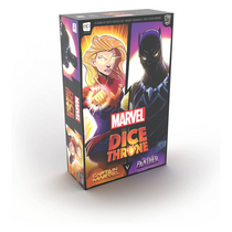 Marvel Dice Throne 2 Hero Box Featuring Captain Marvel Black Panther Standalone Competitive Dice Game USODT011752
