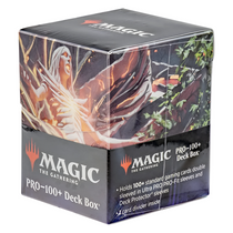 Ultra PRO Magic the Gathering CCG March of the Machine Wrenn and Realmbreaker 100+ Deck Box 3 UPI-19757