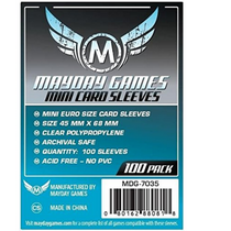 Mayday Games Mini Card Sleeve 45 MM X 68 MM pack of 100 MDG-7035